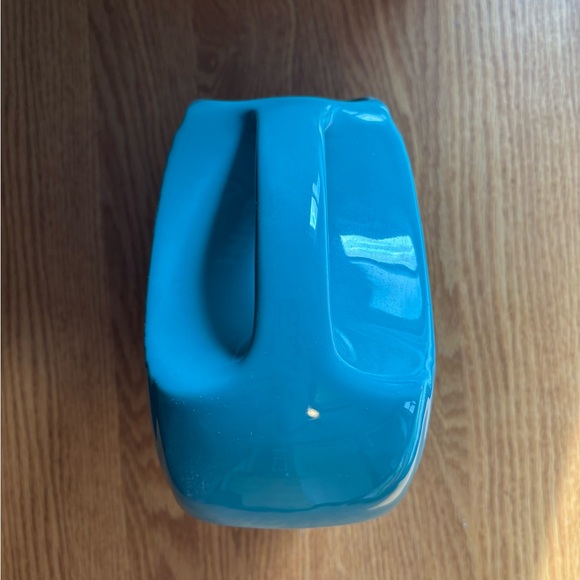 Fiestaware Turquoise Disc Pitcher - Picture 3 of 6